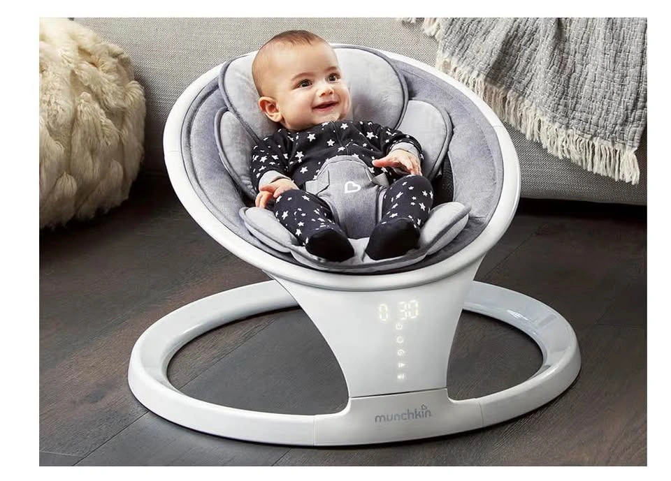 Munchkin Baby Swing - Bluetooth, Remote, 5 Speeds, New - photo 2