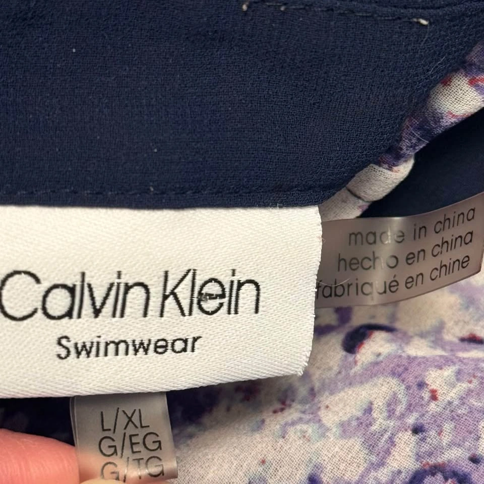 Calvin Klein Snake Print Kaftan Coverup L/XL - photo 3