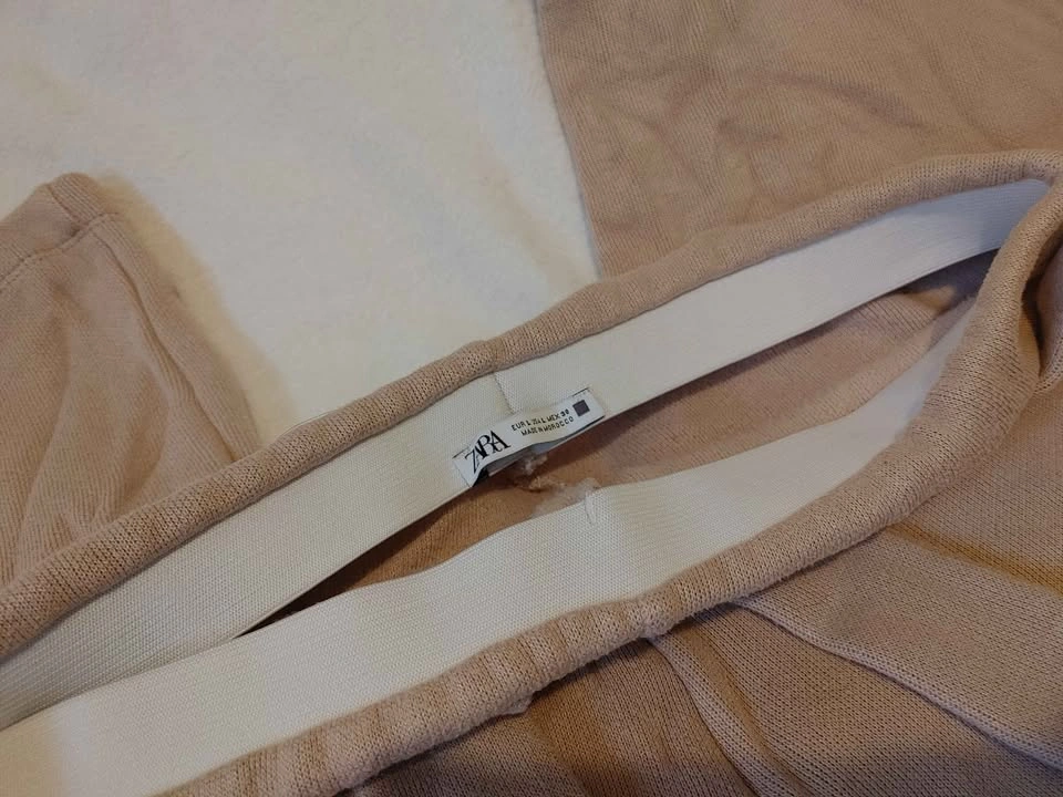 ZARA - Beige Wide Leg Culottes Size M - photo 2