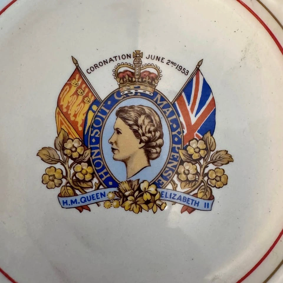 Queen Elizabeth II Coronation Plate