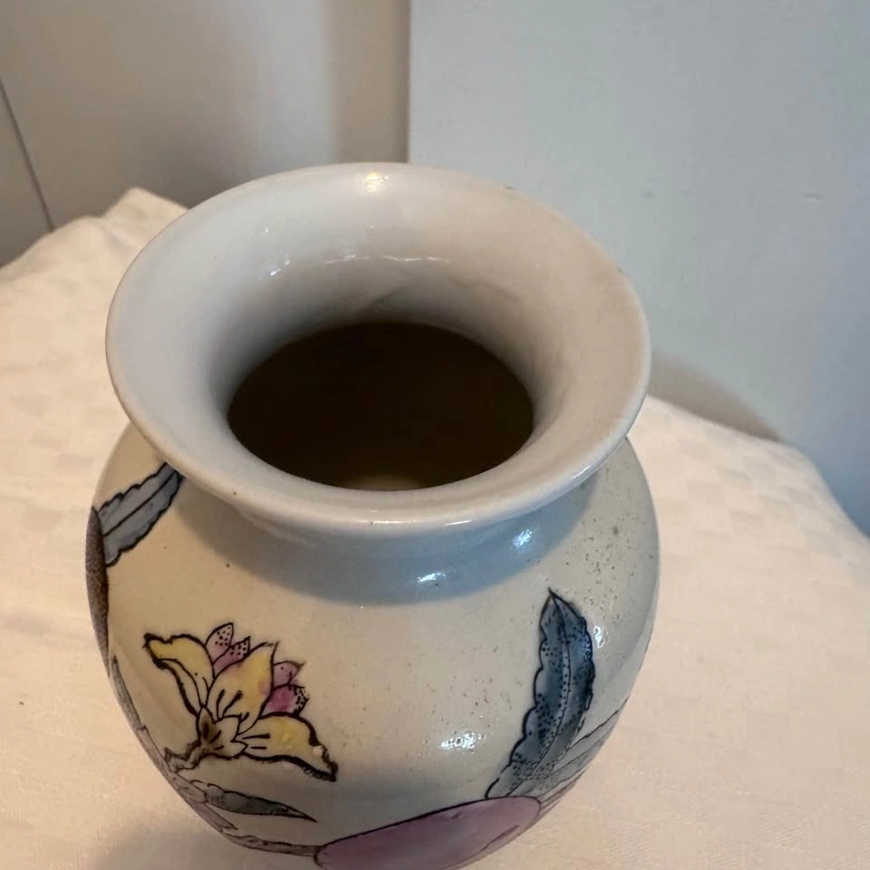 Pretty vintage chinoiserie vase - photo 5