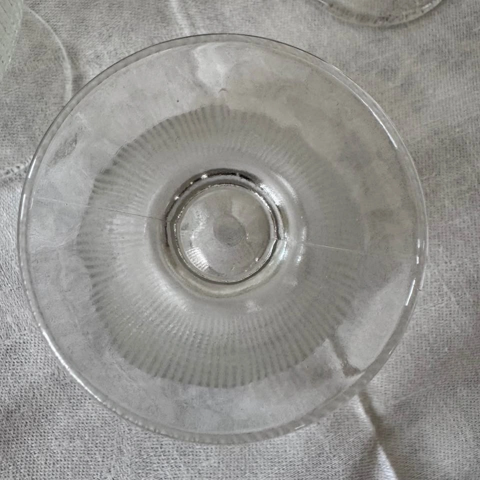 Vintage Pressed Glass Dessert Bowls - Set of 8 - photo 4