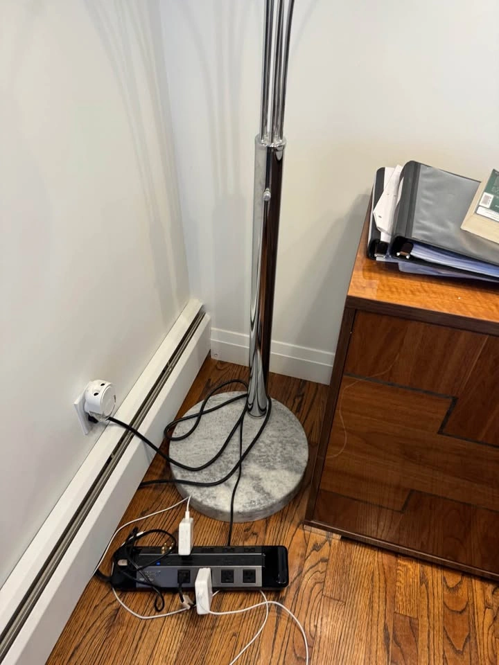 Modern Chrome Arc Floor Lamp - photo 3