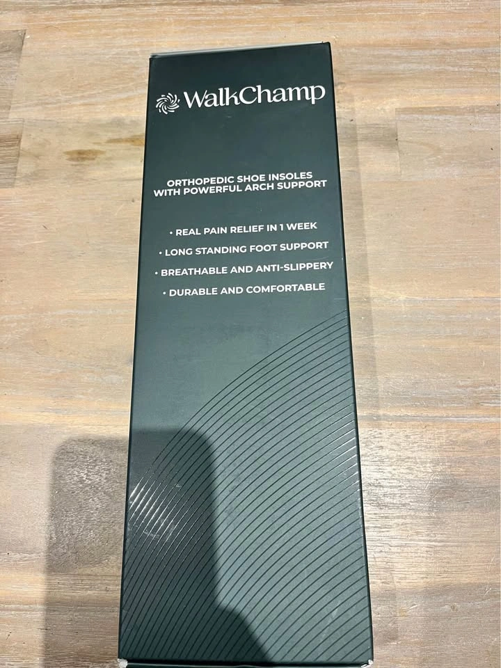 Walkchamp High Arch Support Insoles - Size 43-44 - photo 4