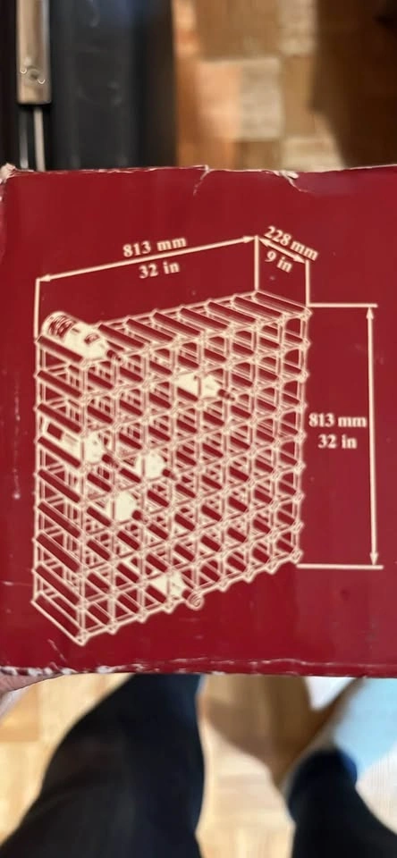 Brand New Wine Rack - Holds 72 Bottles - photo 2