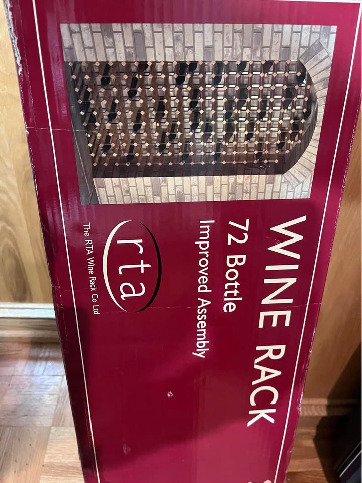 Brand New Wine Rack - Holds 72 Bottles - photo 3