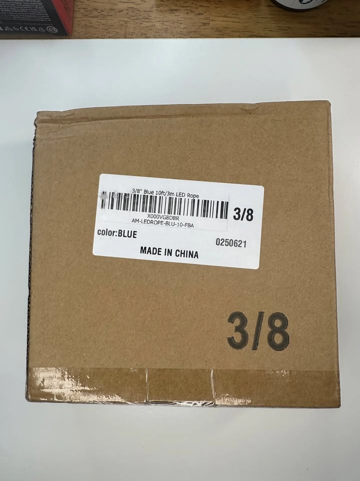 10ft LED Outside Rope Lights - Blue - BRAND NEW - photo 3