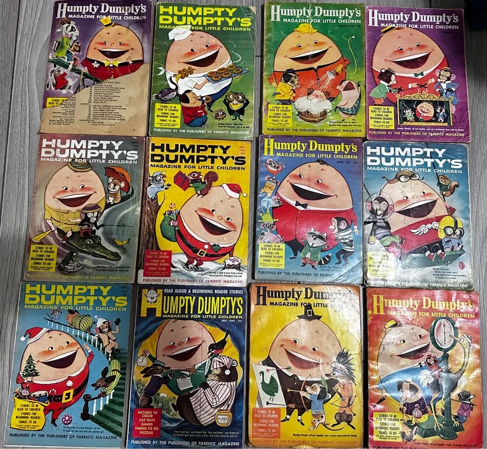 Rare 1958-1960 Humpty Dumpty Magazine Lot - photo 2
