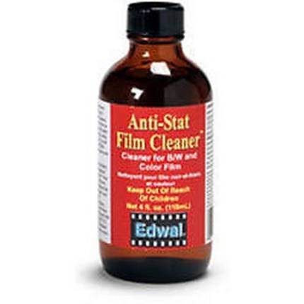 Edwal Anti-Stat Film Cleaner, 4 Oz Bottle - photo 2