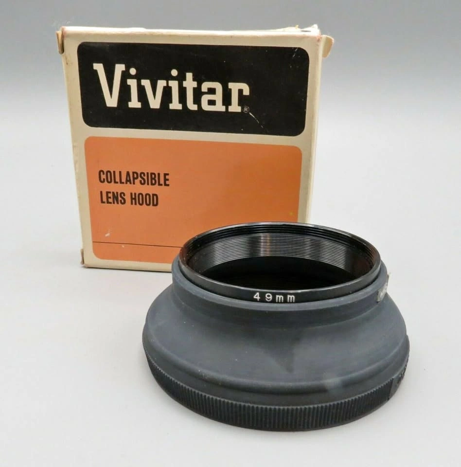 Vivitar Collapsible Lens Hood 49mm