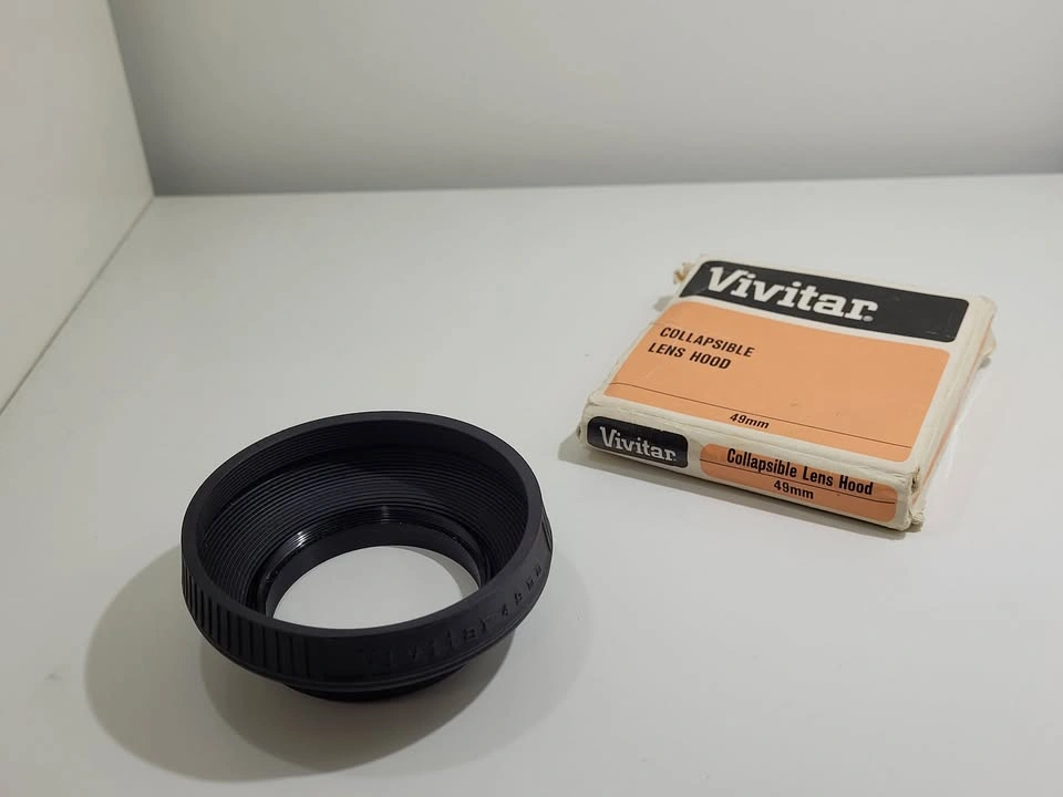 Vivitar Collapsible Lens Hood 49mm - photo 3