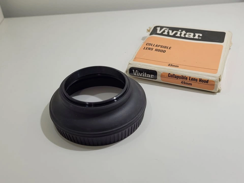 Vivitar Collapsible Lens Hood 49mm - photo 4