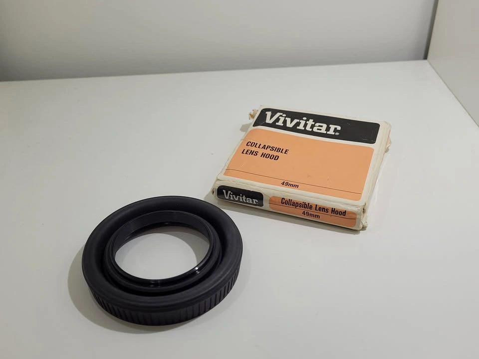 Vivitar Collapsible Lens Hood 49mm - photo 5