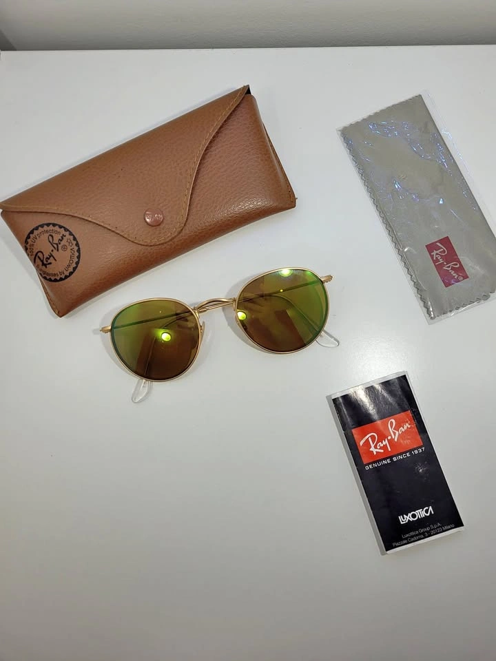 RAY-BAN Brown Gradient Sunglasses RB3447 112/51