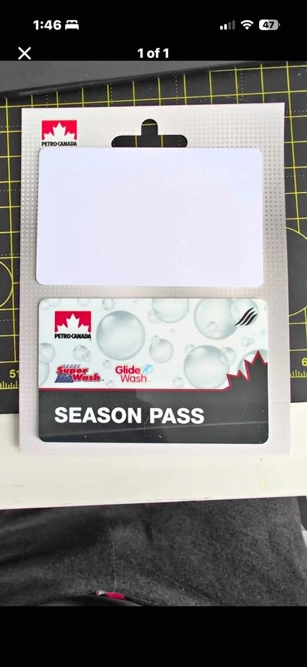 Petro Canada Carwash Cards