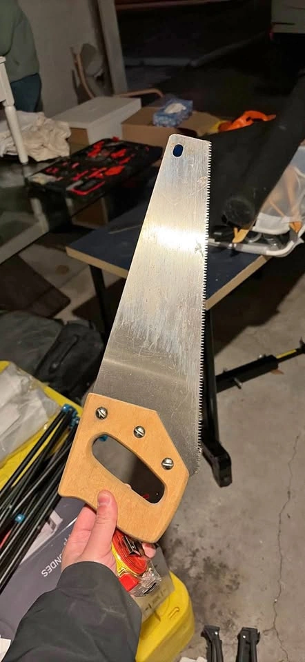 Hand Saw with Wood Handle