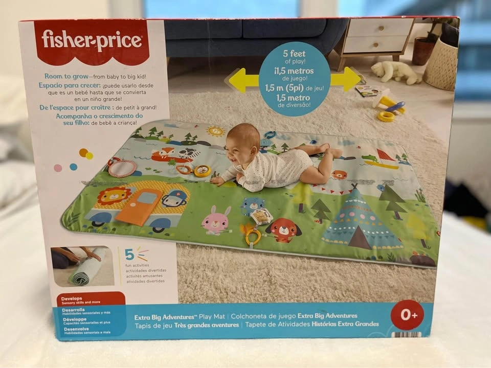 Fisher-Price Extra Big Adventures Play Mat