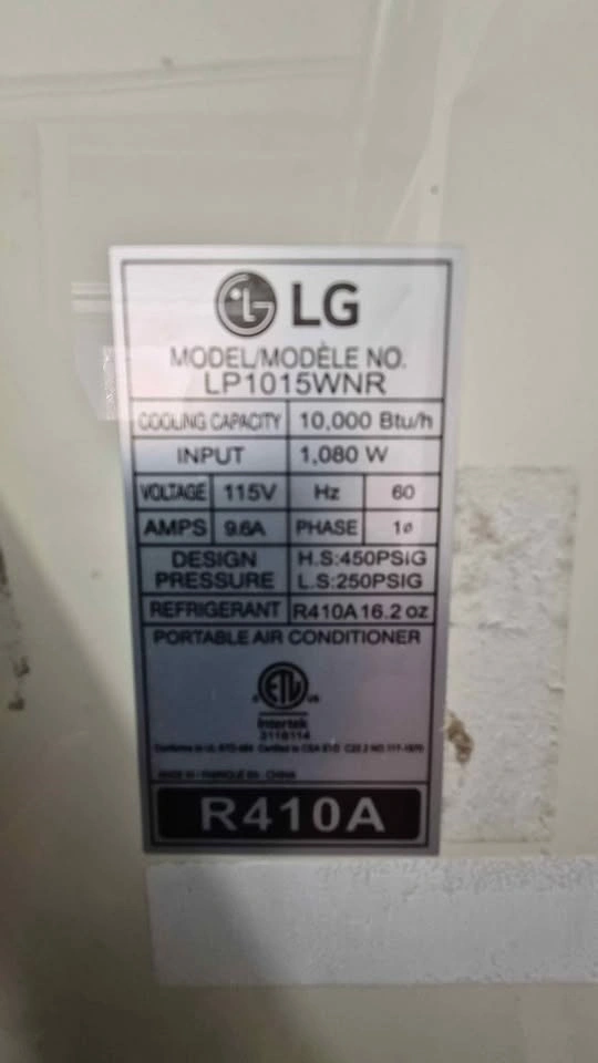 LG 10,000 BTU Portable AC - Works Great! ❄️ - photo 2