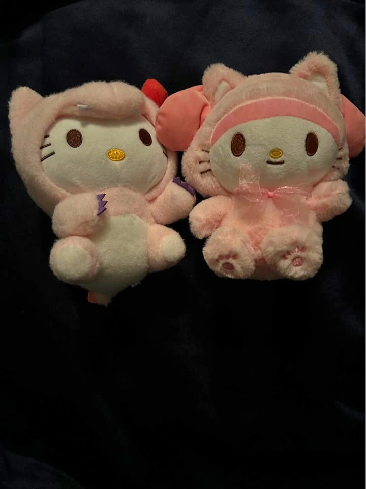 Hello Kitty & My Melody Plushies