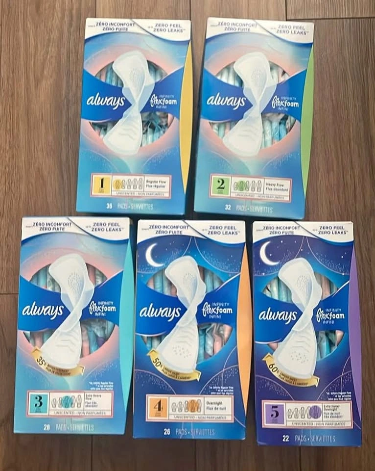 Always infinity flexfoam pads