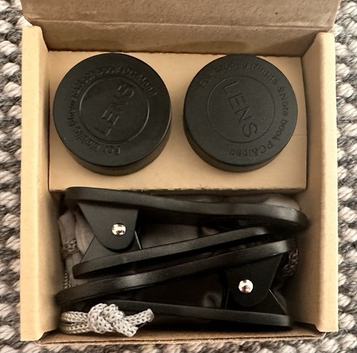 Mpow 3-in-1 Clip-On Lens Kit (Fisheye, Wide, Macro) - photo 3
