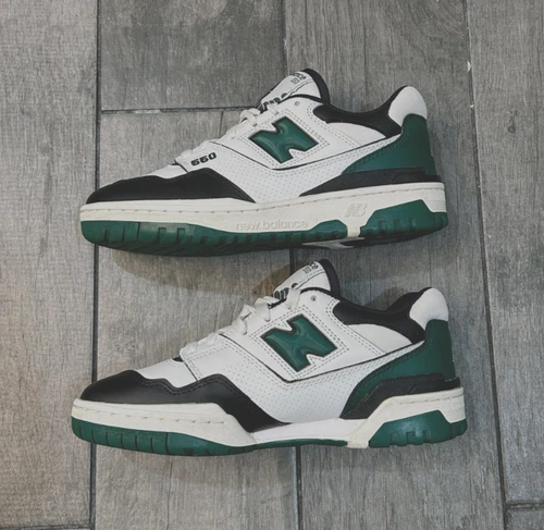 New Balance 550 OG White Green - BB550LE1 - Men 6.5 / Women 8 - photo 2
