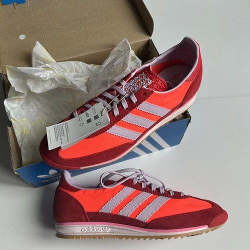 NEW Adidas Women's SL 72 OG Solar Red Lavender JH7392 Size 8 US - photo 2