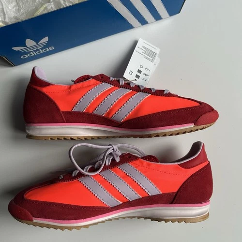 NEW Adidas Women's SL 72 OG Solar Red Lavender JH7392 Size 8 US - photo 3