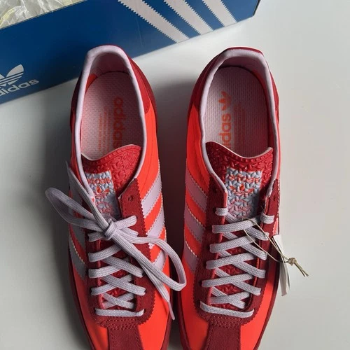 NEW Adidas Women's SL 72 OG Solar Red Lavender JH7392 Size 8 US - photo 5