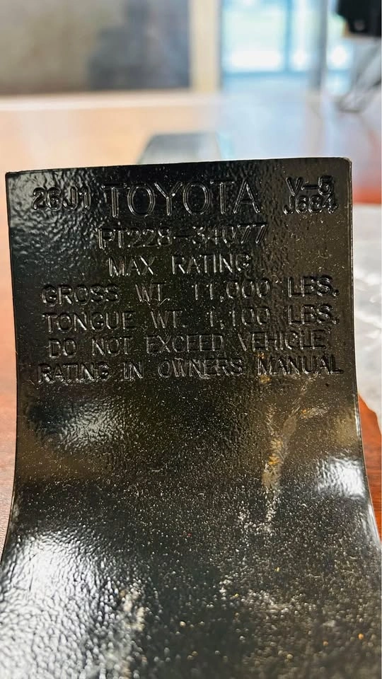 Toyota Tow Hitch Ball Mount, 2" Drop (PT228-34220) - photo 2