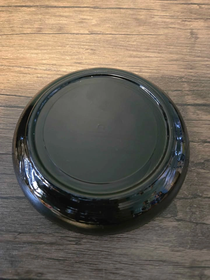 Dark Amber glass ashtray - photo 3