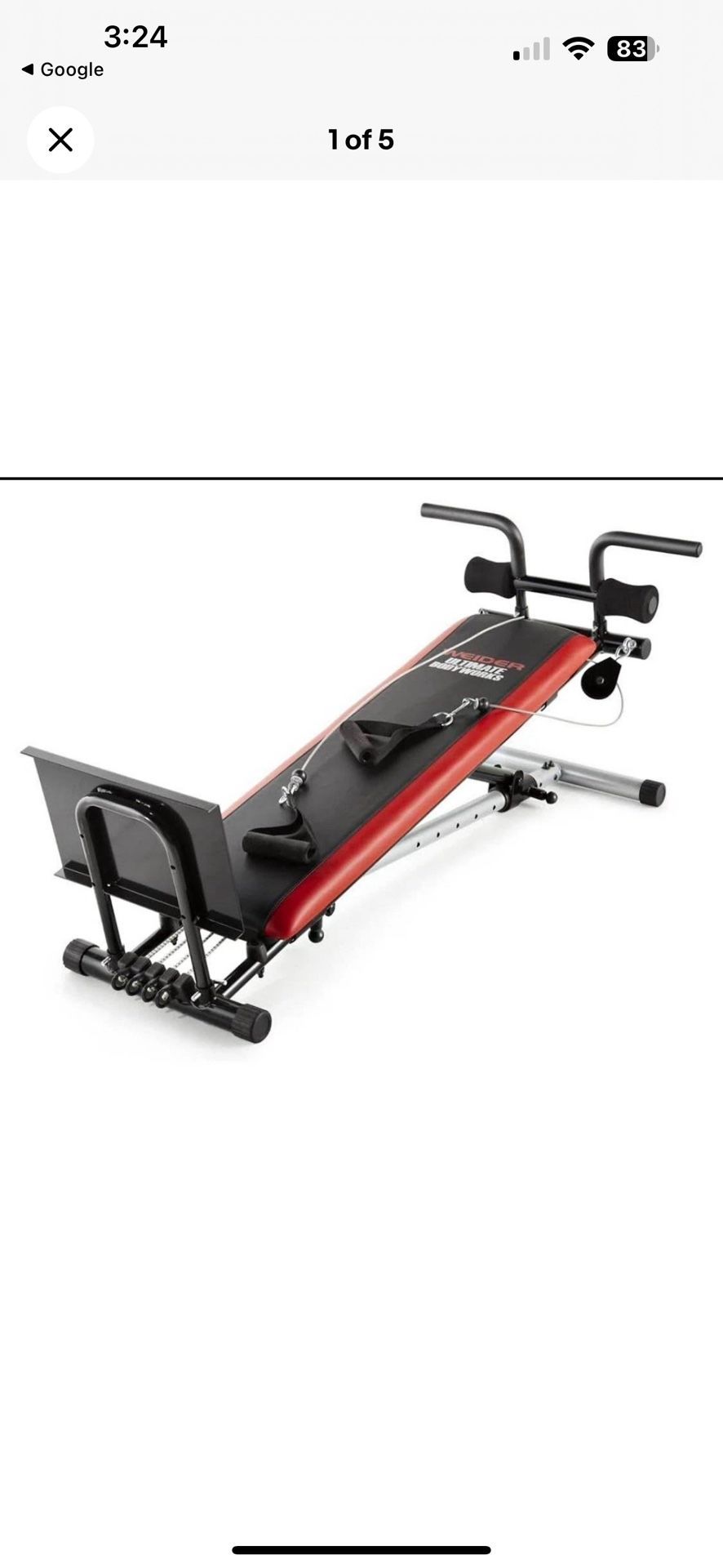 Total Gym Weider