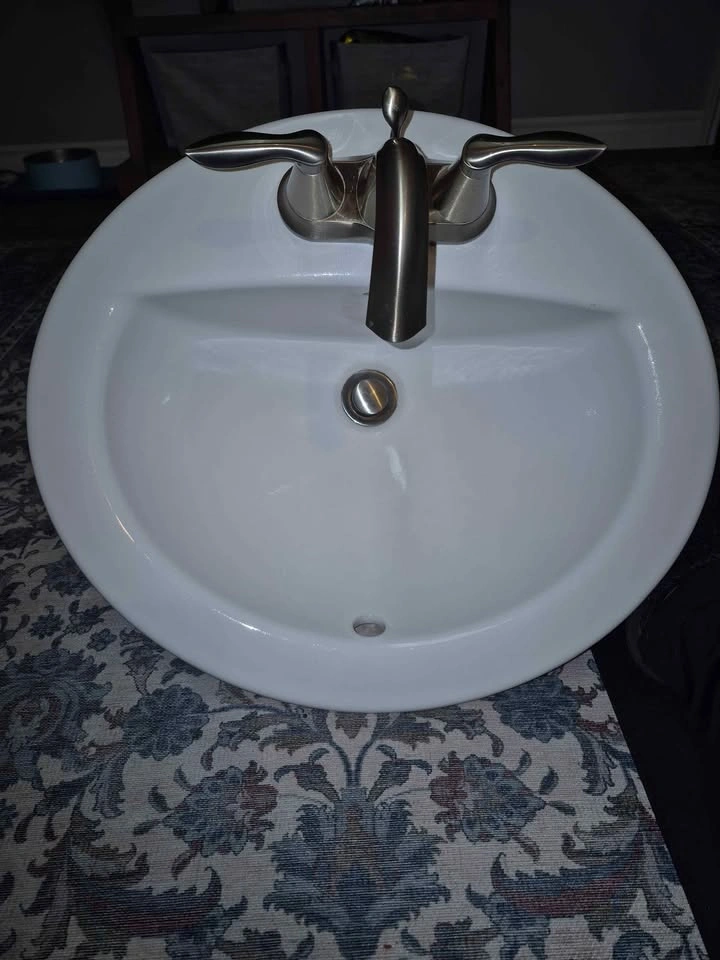American Standard Sink and Moen Faucet - photo 2