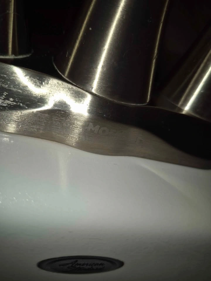 American Standard Sink w Moen Faucet - photo 3