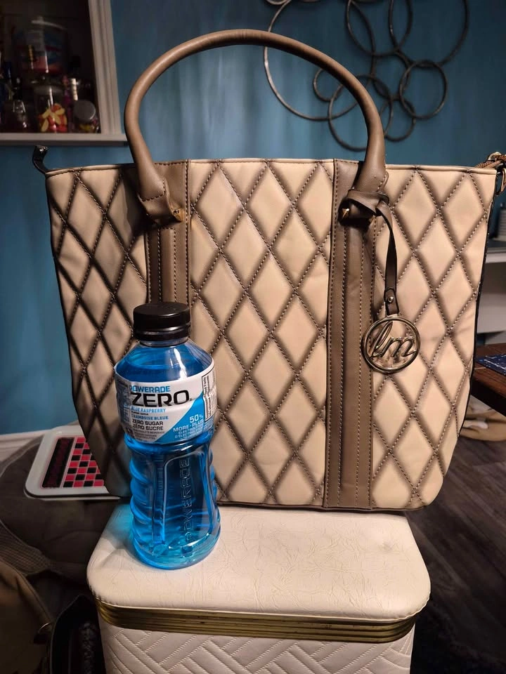 LM Large Tan/Brown Purse/Tote - photo 2