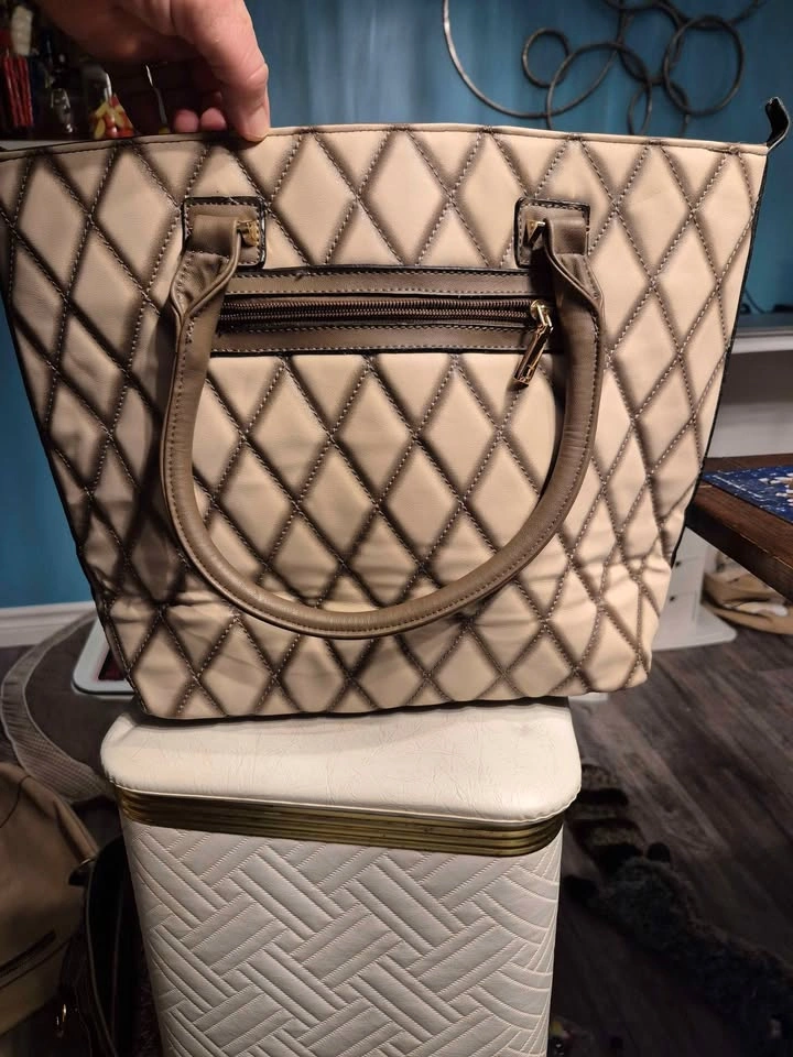 LM Large Tan/Brown Purse/Tote - photo 5