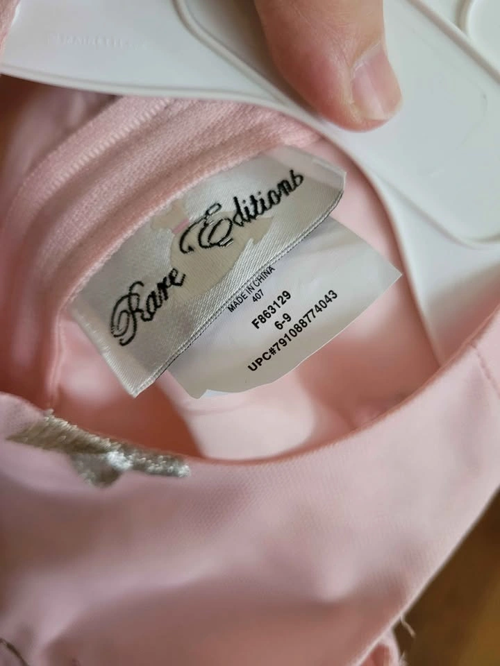 Adorable Baby girl pink party dress 6-9M - photo 3