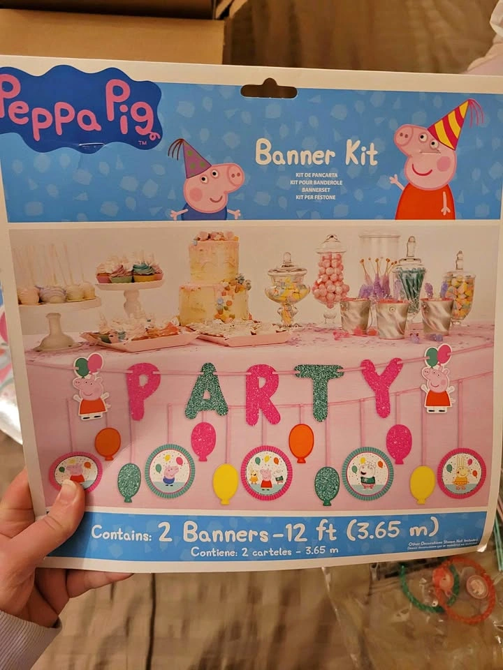 Peppa Pig Birthday Decor