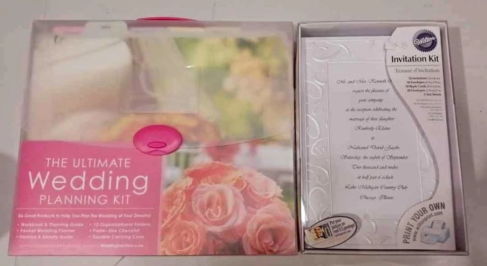 Wedding Invitation Kit and Wedding Planning Kit