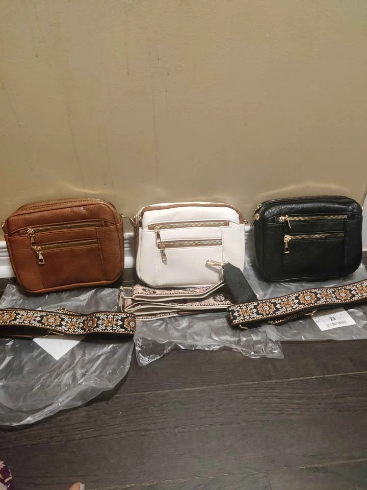 Brand new multiple compartments small stylish square crossbody b - photo 2