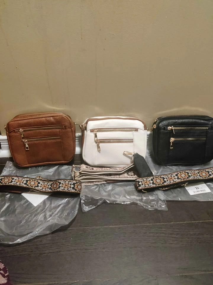 Brand new multiple compartments small stylish square crossbody b - photo 3