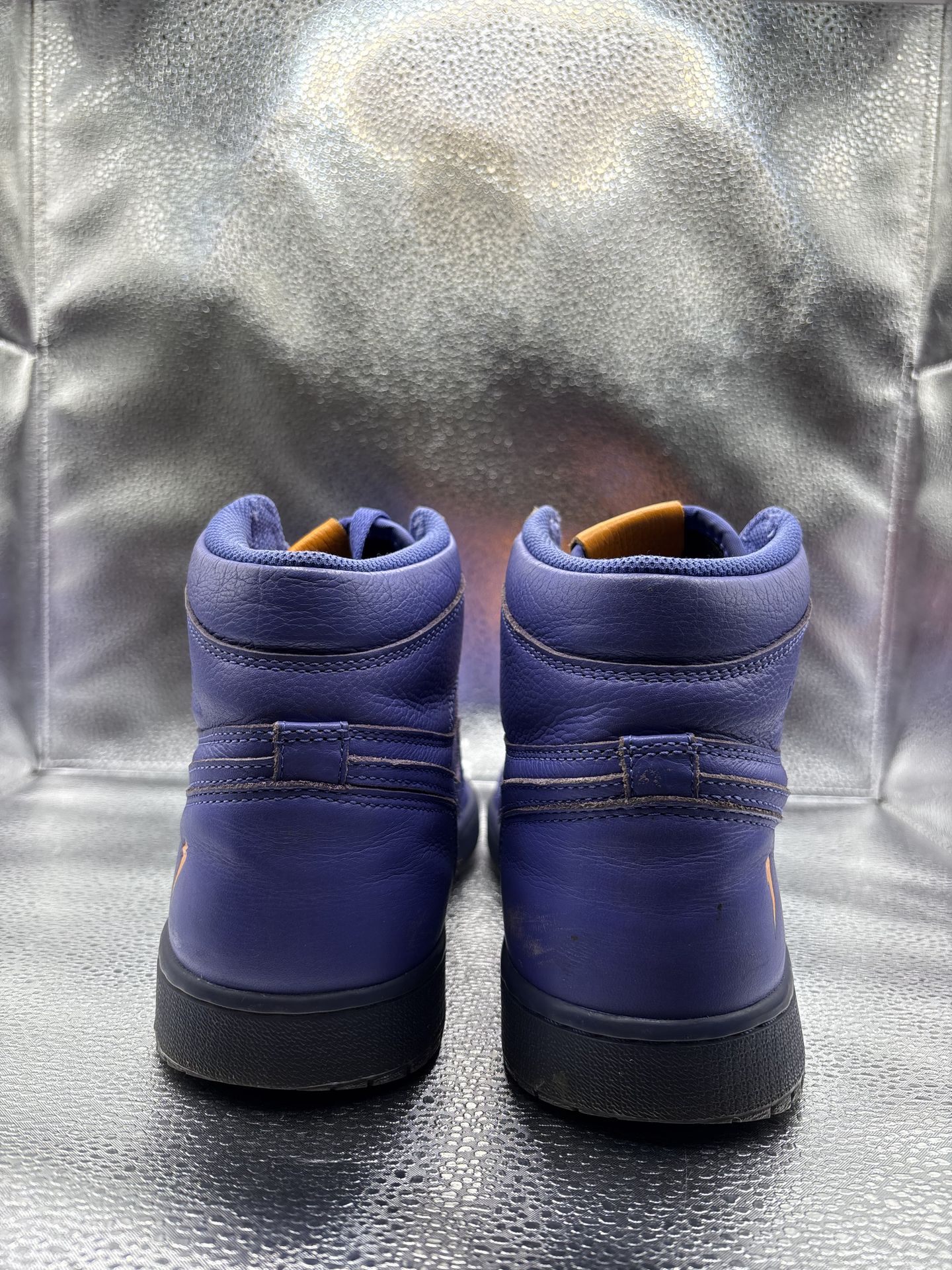 Air Jordan 1 High Purple Gatorade - photo 4