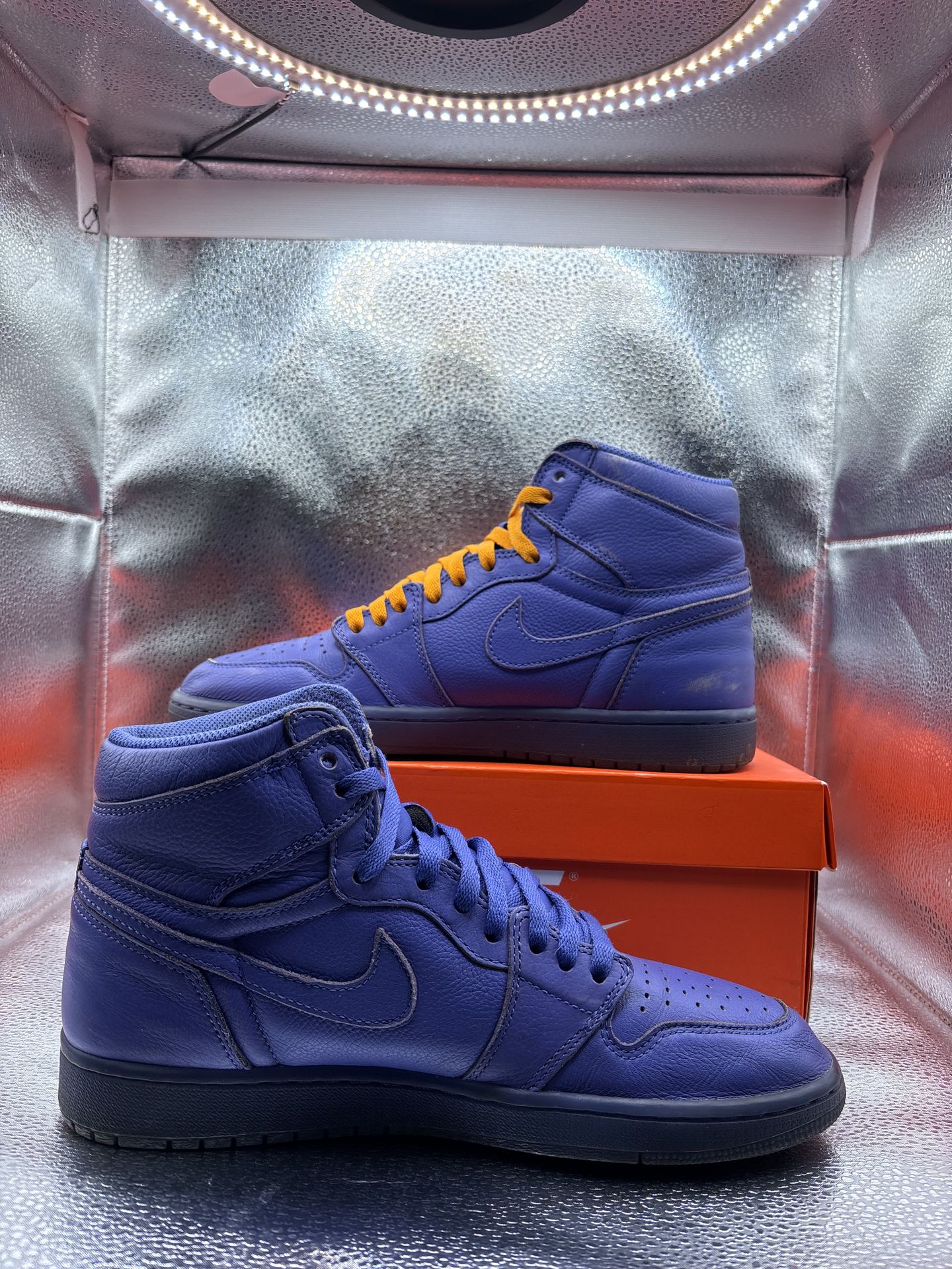 Air Jordan 1 High Purple Gatorade - photo 5