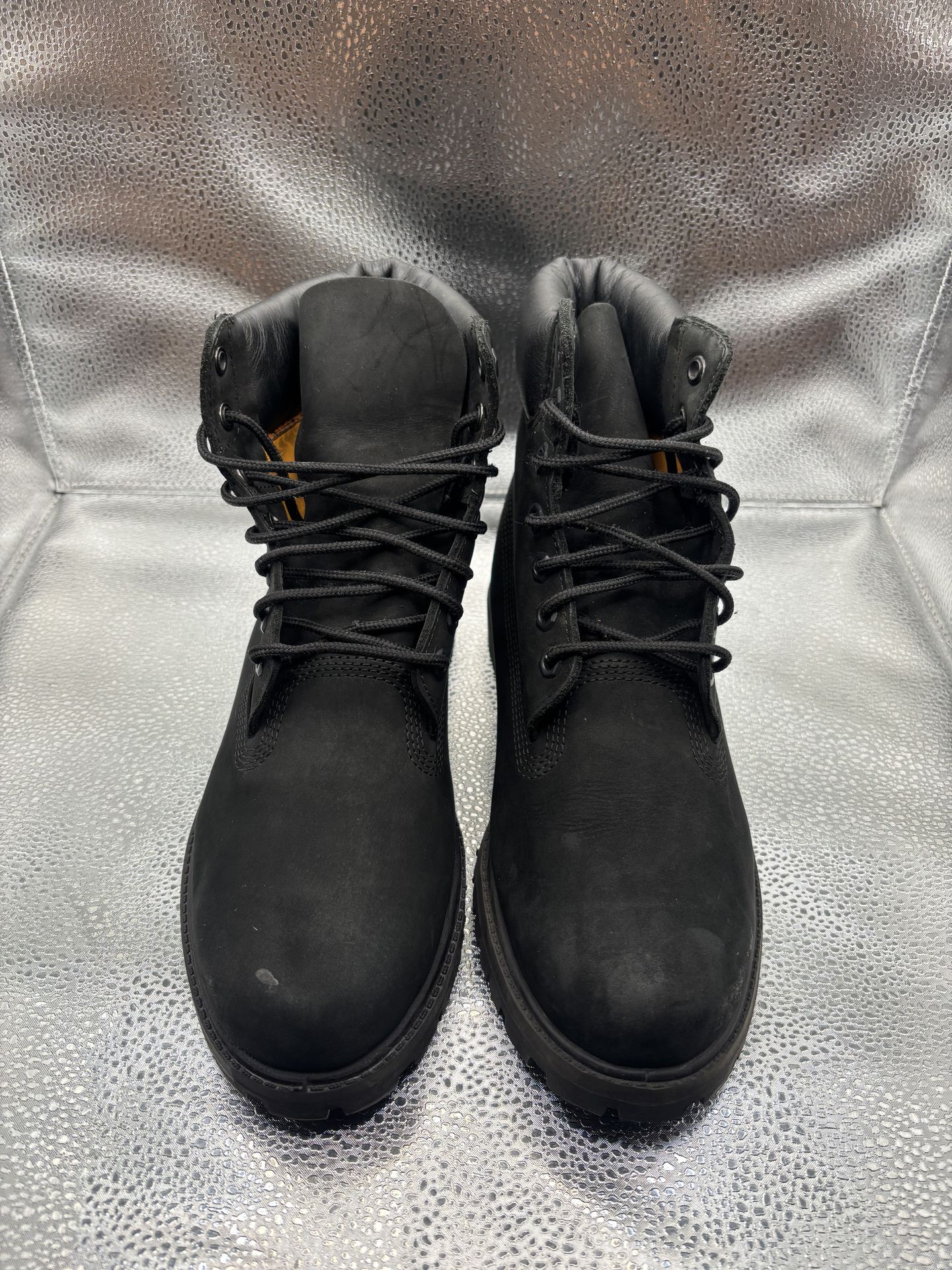 All black timberland boots - photo 2