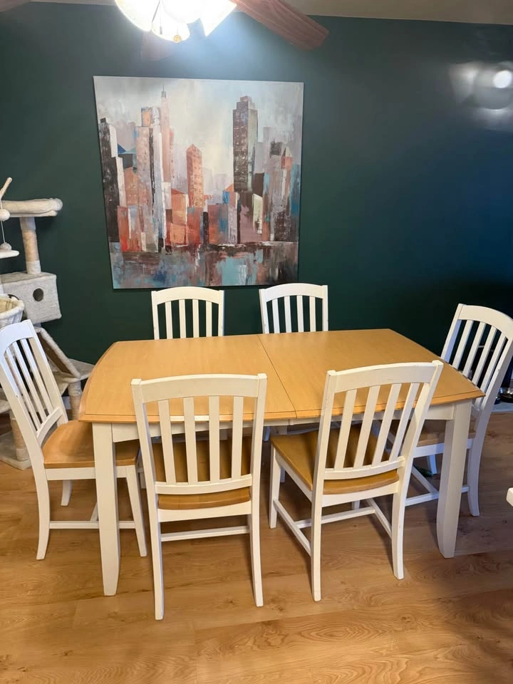 Dining table and chairs - photo 2