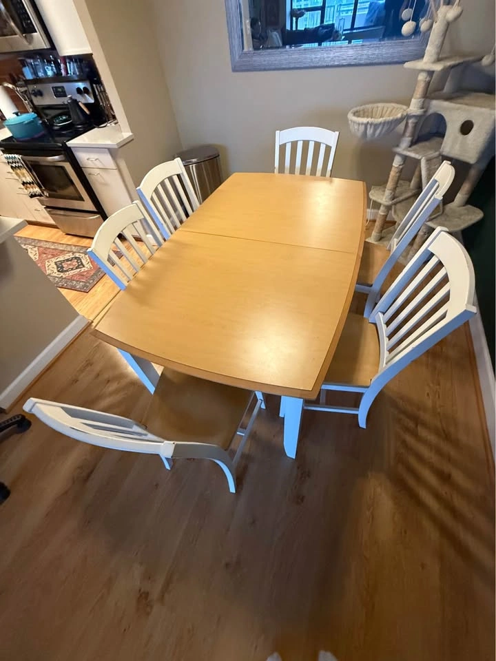 Dining table and chairs - photo 5