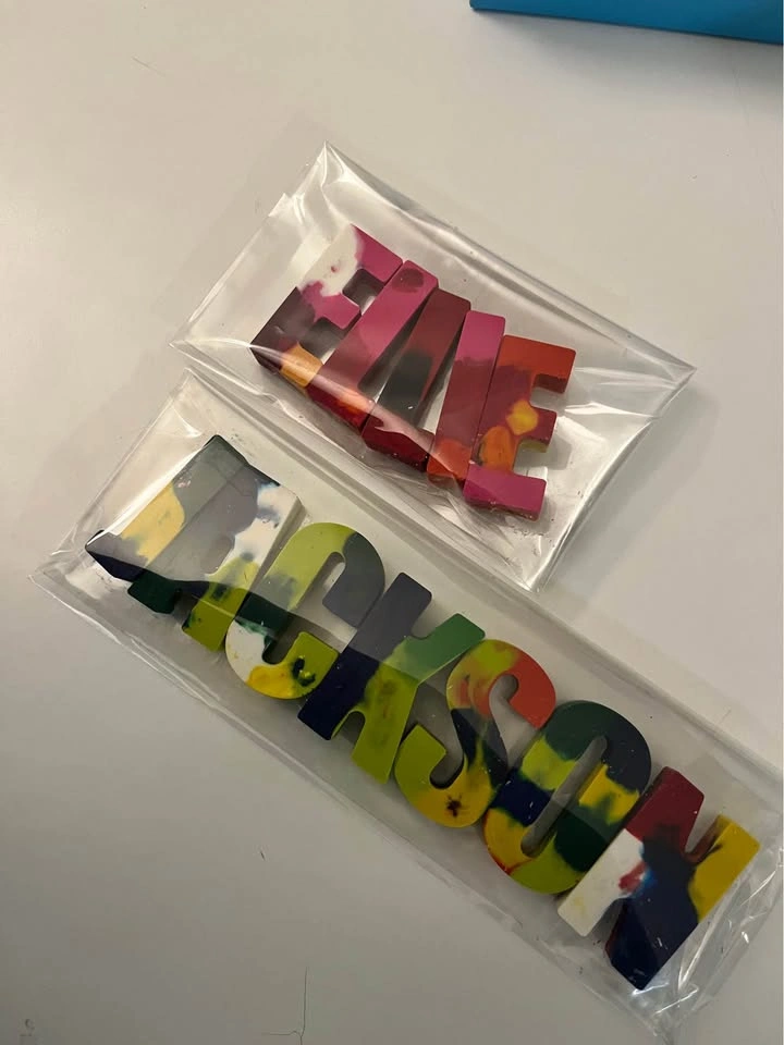✨ Personalized Name Crayons ✨ Fun Kids Gift - photo 4