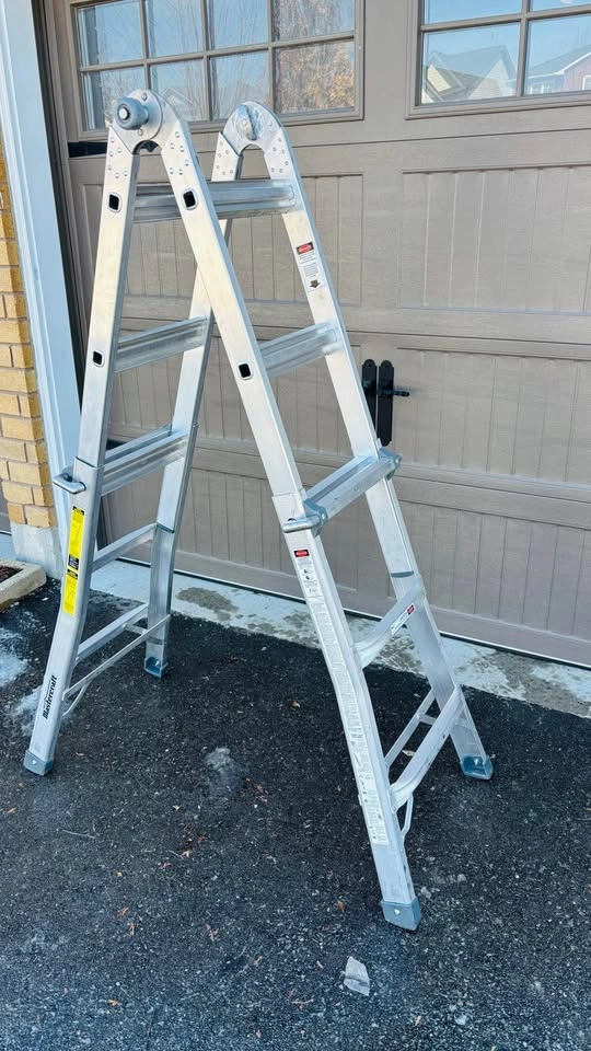 Mastercraft Grade 1A Aluminum Multi-Task Ladder, 13-ft - photo 2