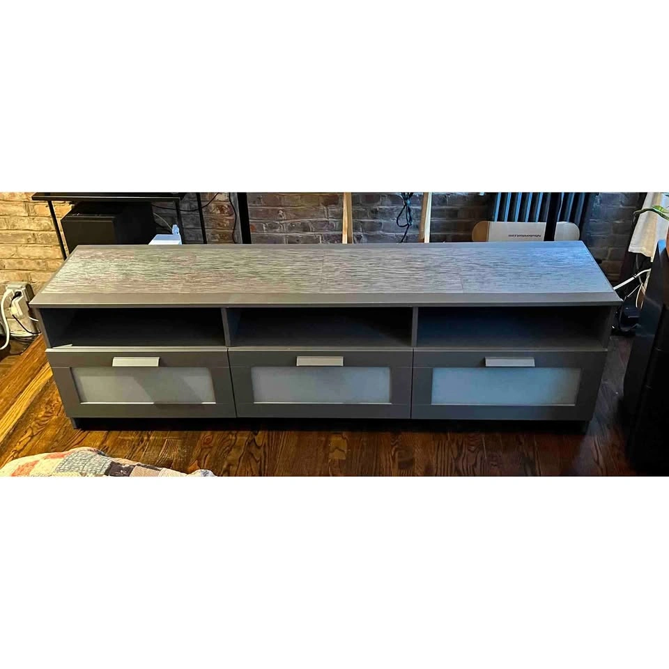 IKEA BRIMNES TV Stand with Drawers - photo 3