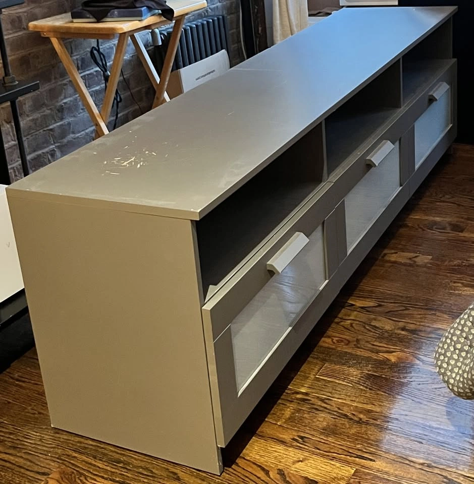 IKEA BRIMNES TV Stand with Drawers - photo 2